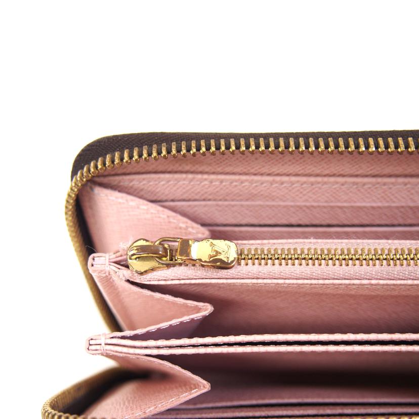 LV ルイヴィトン/ジッピーウォレット/モノグラム/ローズバレリーヌ/M41894//RFI*/Bランク/71