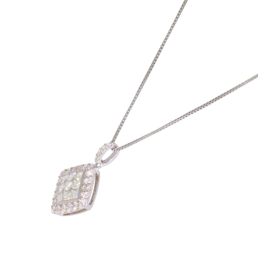 / PT900/850ダイヤネックレス1.00ct//Aランク/05