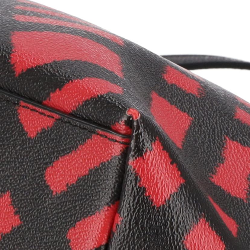 COACH コーチ/ワイルドプラッド/トートバッグ/ブラック×レッド/F22246//G17**/Aランク/18