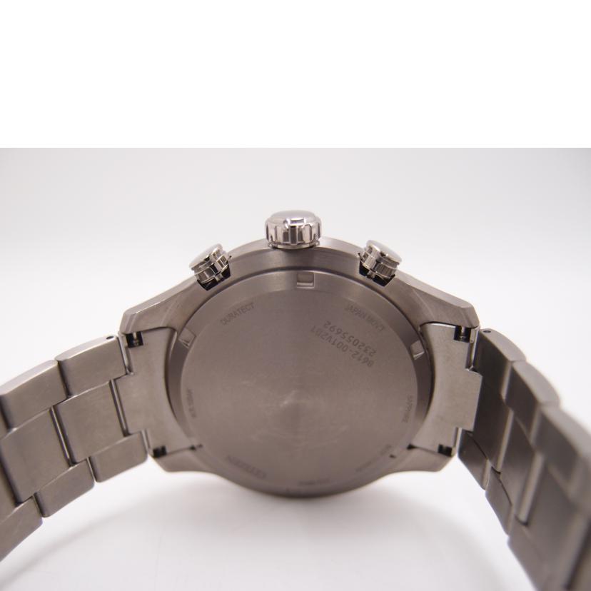 CITIZEN シチズン/Eco-Drive/クロノグラフ/TITANIUM/ソーラー/CA0810-BBL//232******/Aランク/69