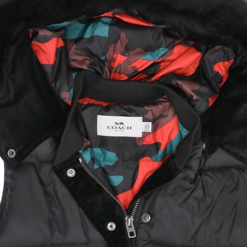 COACH コーチ/フーデットダウンベスト/10792//サイズ:S/Aランク/91