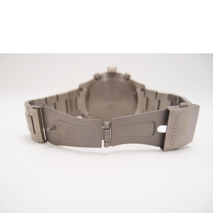 CITIZEN シチズン/Eco-Drive/クロノグラフ/TITANIUM/ソーラー/CA0810-BBL//232******/Aランク/69