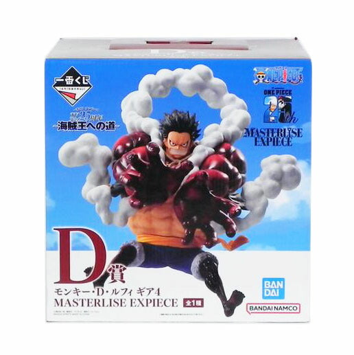 BANDAI バンダイ/D賞 モンキー・D・ルフィ ギア4 MASTERLISE EXPIECE/一番くじ ワンピース TVアニメ25周年 海賊王への道//SAランク/81