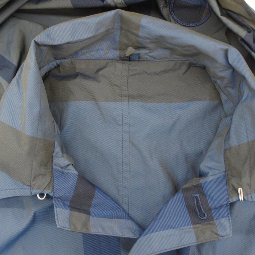 NO ID. ノー アイディ/ビッグチェックツイル九八レインオーバーコート/845006-955C//ABランク/85