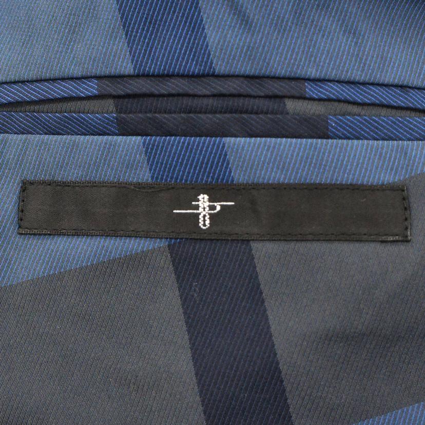 NO ID. ノー アイディ/ビッグチェックツイル九八レインオーバーコート/845006-955C//ABランク/85