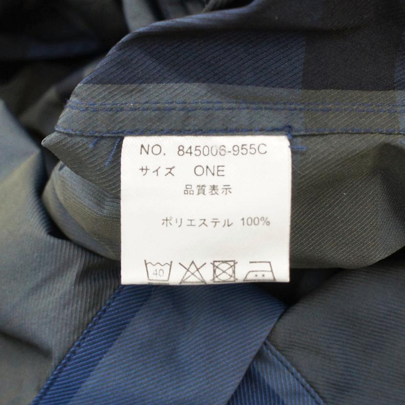 NO ID. ノー アイディ/ビッグチェックツイル九八レインオーバーコート/845006-955C//ABランク/85