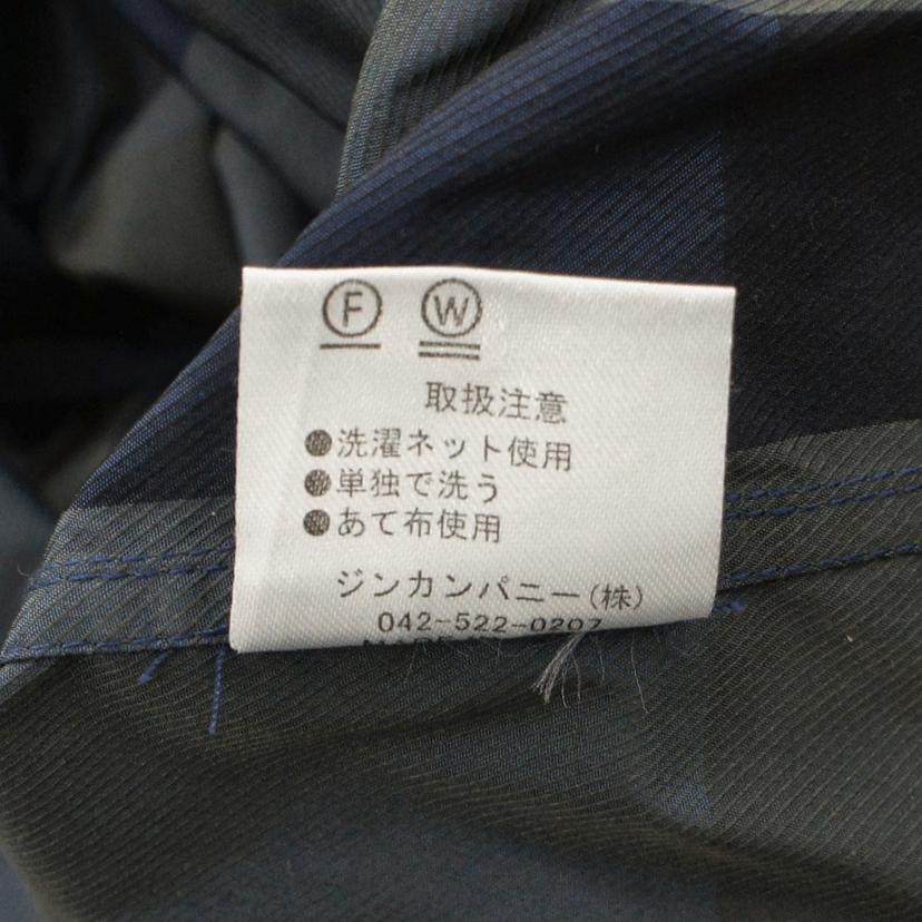 NO ID. ノー アイディ/ビッグチェックツイル九八レインオーバーコート/845006-955C//ABランク/85