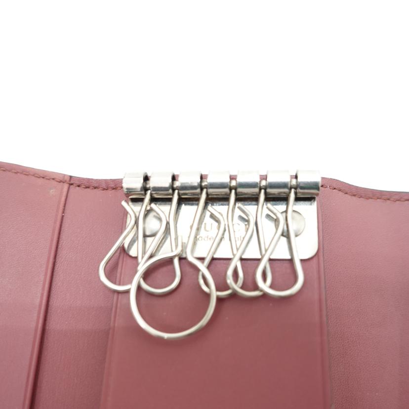 GUCCI グッチ/GGブルームス6連キーケース/410084//218*/Bランク/88