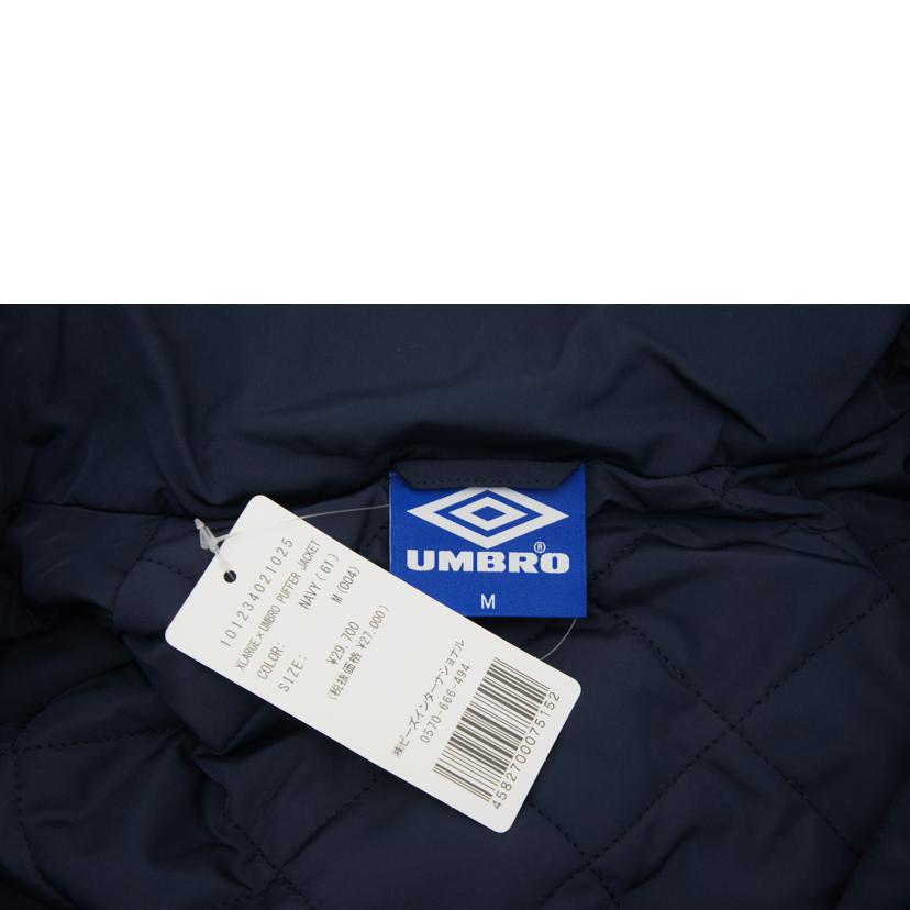 X LARGE エクストララージ/X LARGE×UMBRO PUFFER JACKET//Aランク/85