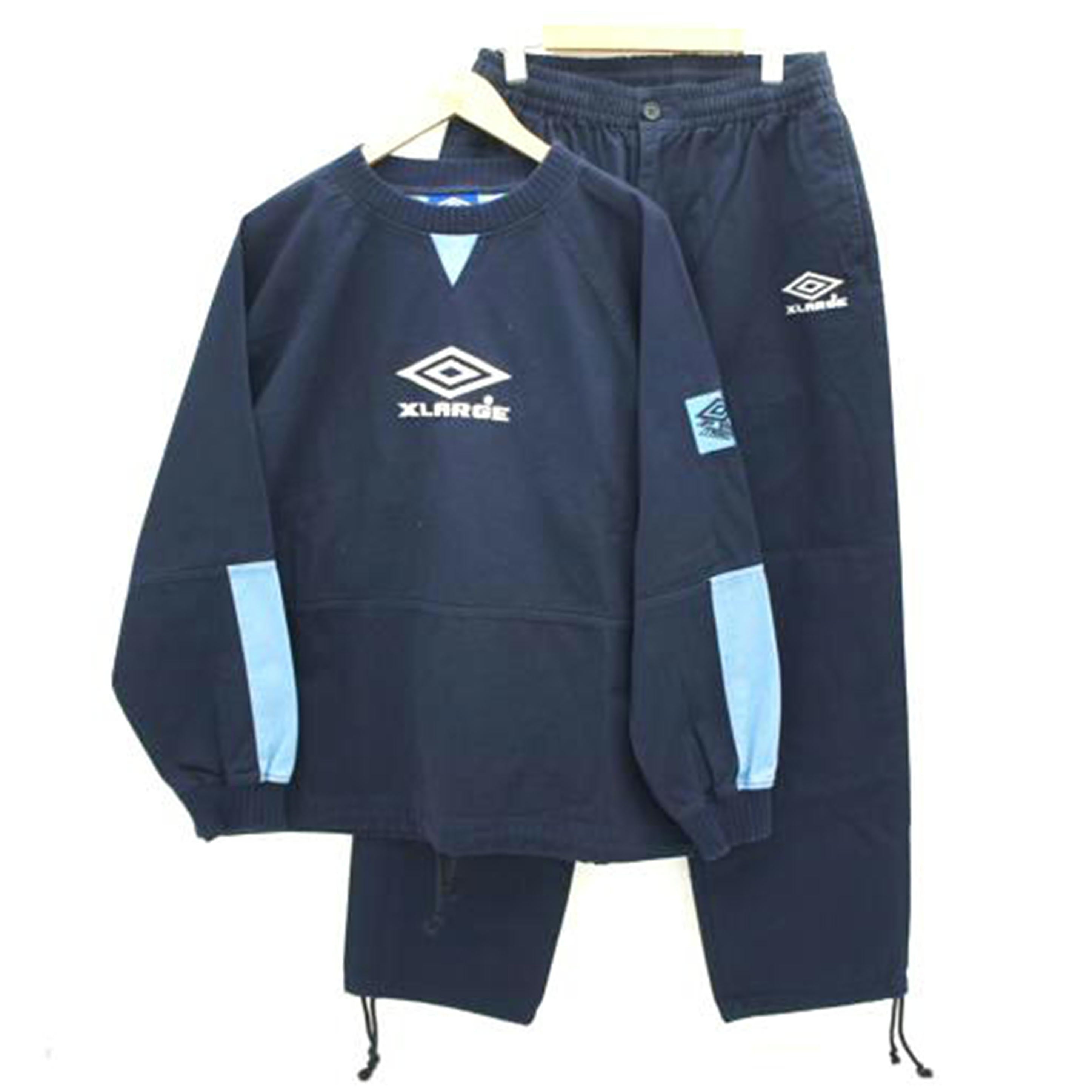 X LARGE X LARGE/X LARGE × UMBRO DRILL TOP & PANTS/101234013002/101234031022//Aランク/85