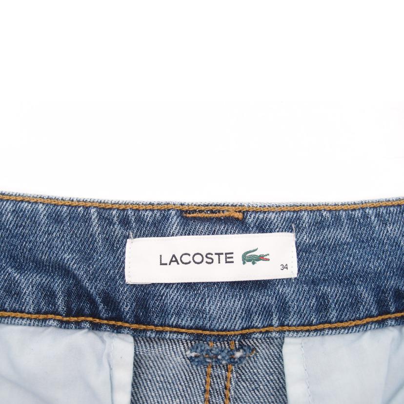 LACOSTE ラコステ/デニムワイドパンツ/未使用/HF0146-10//Sランク/69