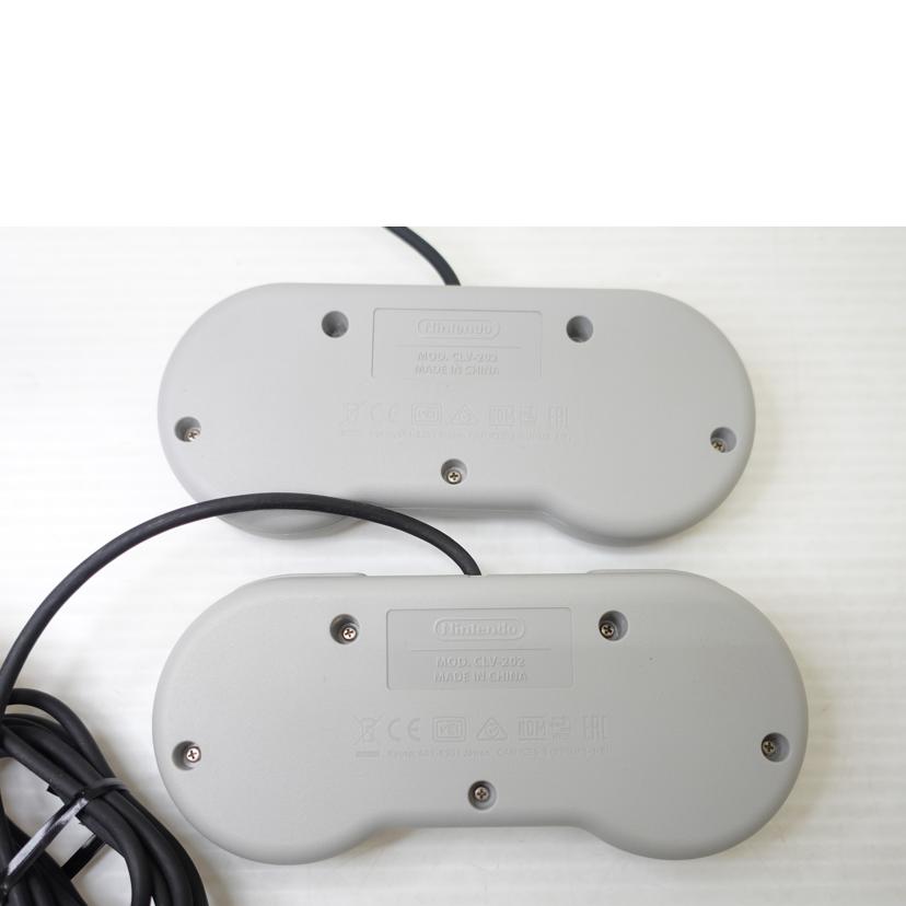 nintendo 任天堂/ニンテンドークラシックミニSFC本体/CLV-S-SHVF//SJE106698224/ABランク/88
