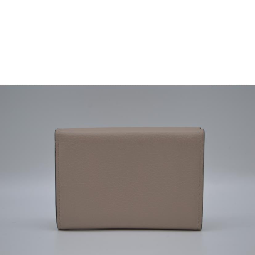LV ルイヴィトン/ポルトフォイユ・ロックミニ/トリヨンレザー/グレージュ/M69340//UB0***/ABランク/89
