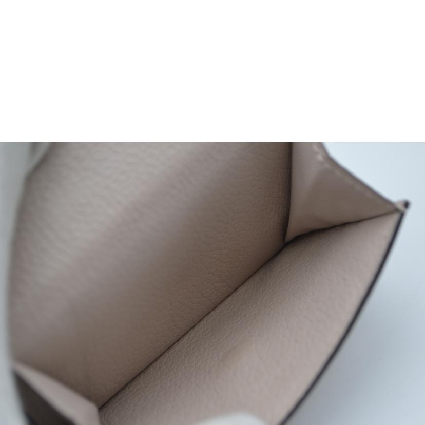 LV ルイヴィトン/ポルトフォイユ・ロックミニ/トリヨンレザー/グレージュ/M69340//UB0***/ABランク/89