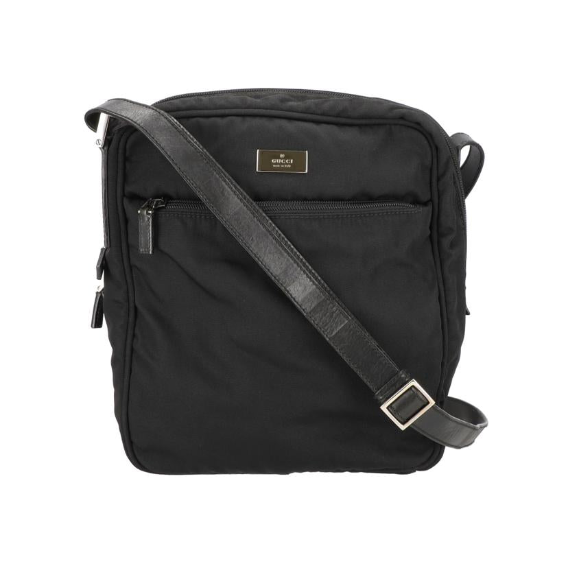 GUCCI グッチ/ナイロンショルダーバッグ/ブラック/018・1604//002***/ABランク/18