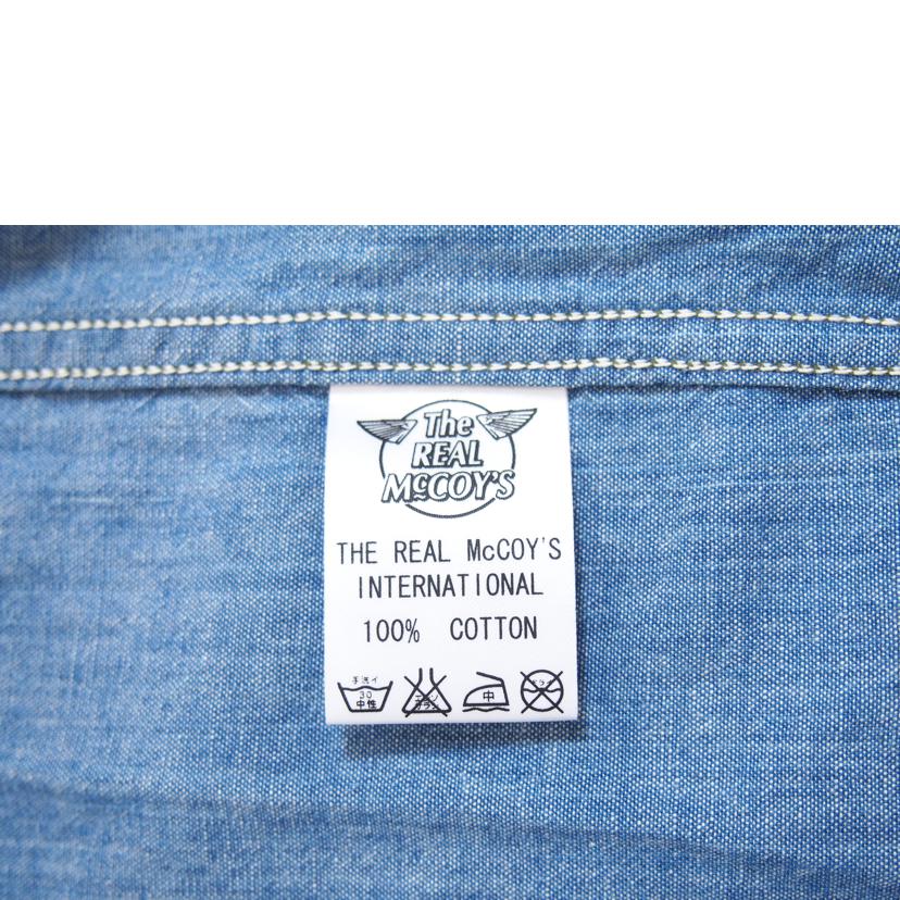 THE REAL McCOY リアルマッコイ/シャンブレーシャツ//Bランク/71