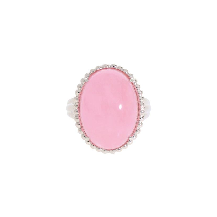 ◎K14WGローズクォーツリング14.34ct//Aランク/59