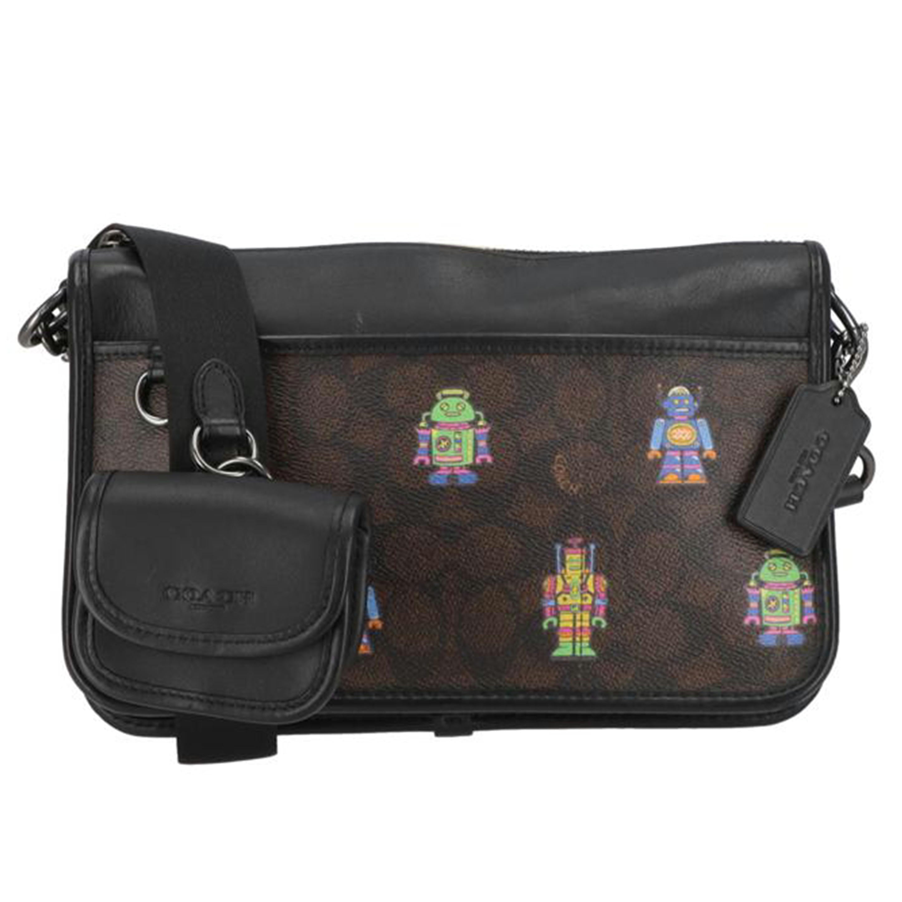 COACH コーチ/ヘリテージコンバーチブル/クロスボディ/シグネチャー×ロボット/CW341//H24**/Aランク/18