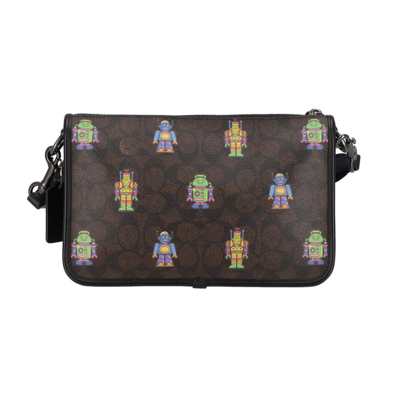 COACH コーチ/ヘリテージコンバーチブル/クロスボディ/シグネチャー×ロボット/CW341//H24**/Aランク/18