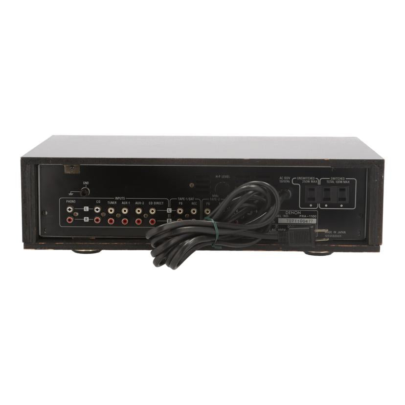 DENON デノン/コントロールアンプ/PRA-1100//7071100477/Bランク/05