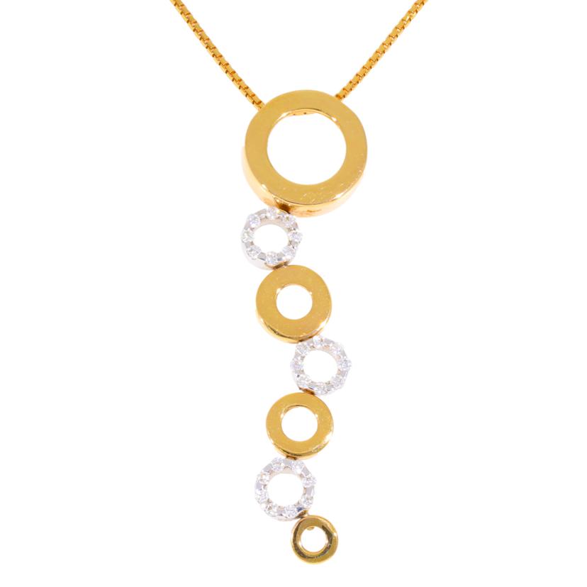 /◎K18ダイヤネックレス0.30ct//ABランク/59