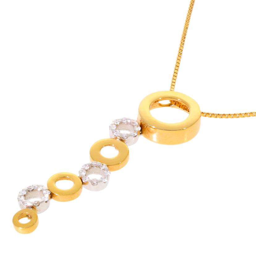 /◎K18ダイヤネックレス0.30ct//ABランク/59