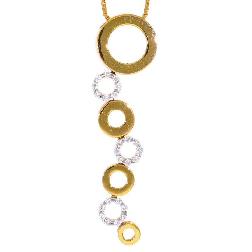 /◎K18ダイヤネックレス0.30ct//ABランク/59