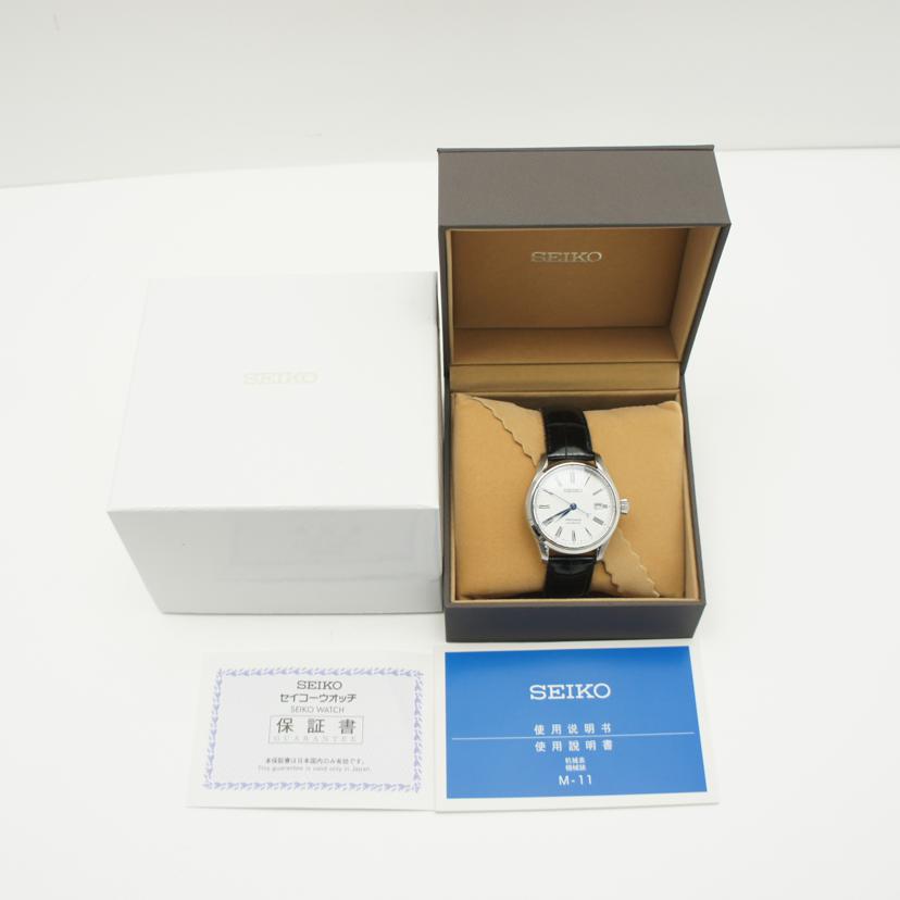 SEIKO セイコー/プレザージュ・琺瑯ダイアル/メンズ/自動巻/SARX049//985***/Aランク/89