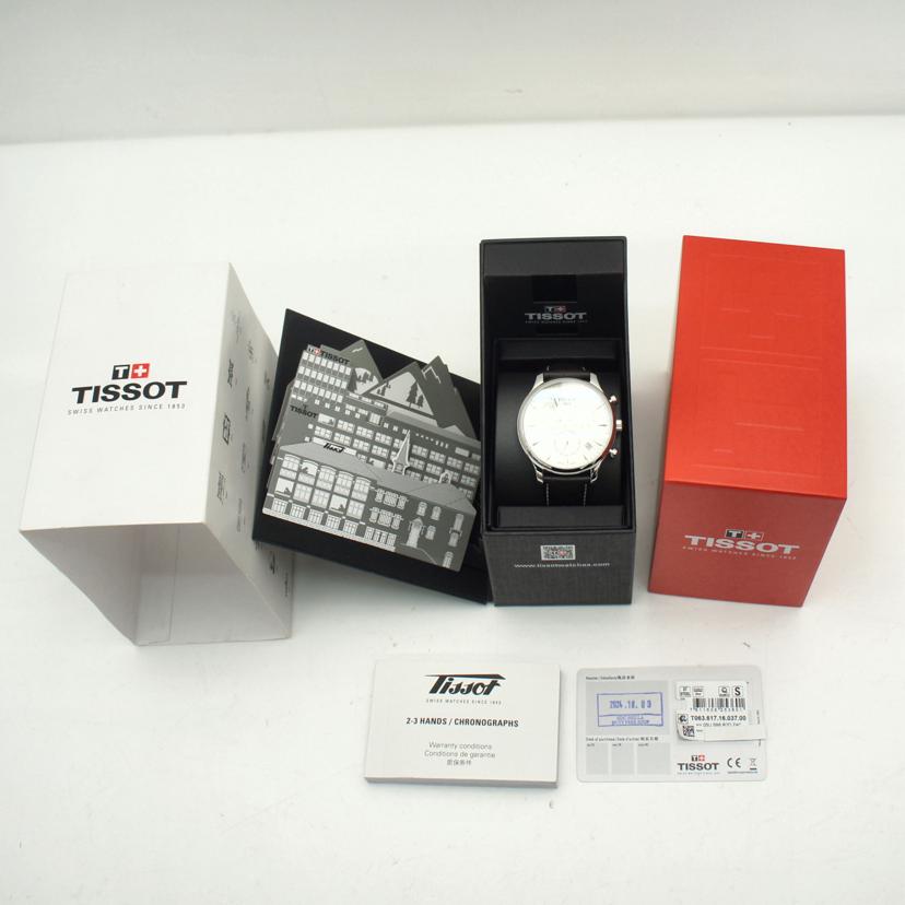 TISSOT ティソ/トラディション・クロノグラフ/メンズ/クオーツ/T063617A//NNB******/SAランク/85