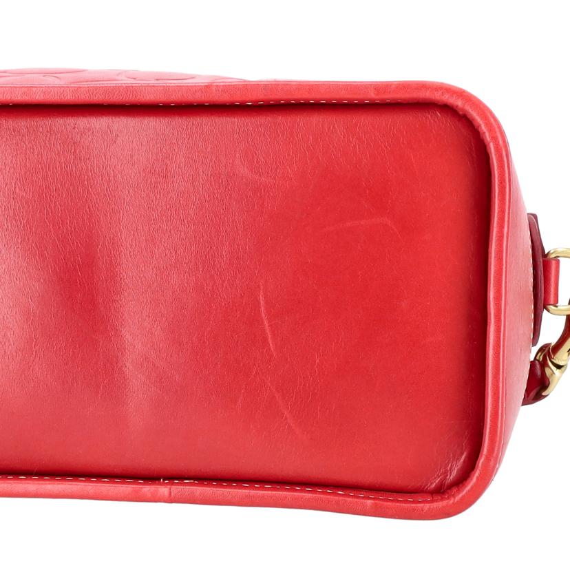 COACH コーチ/シグネチャーエンボス/2WAYバッグ/レッド/7011//L1S/Aランク/18