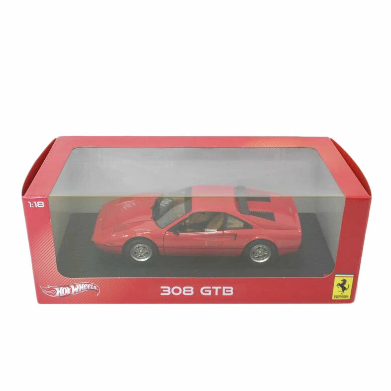 MATTEL マテル/1/18 フェラーリ308 GTB(レッド) 「Hot Wheels」/W1775//Aランク/88