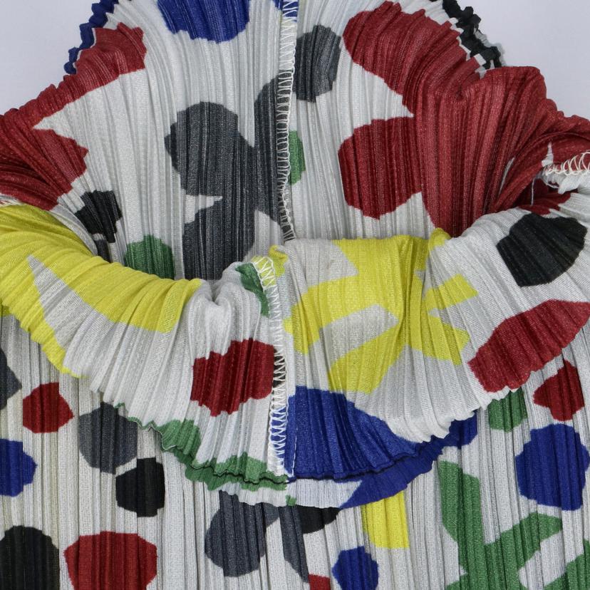 PLEATS PLEASE イッセイミヤケ/プリーツプリーズイッセイミヤケ総柄半袖T//ABランク/78