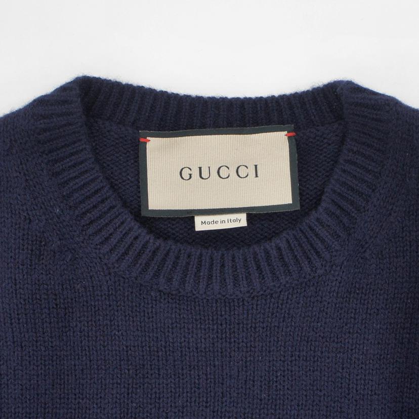 GUCCI グッチ/エンブロイダリー/ウール×カシミアセーター/775883//サイズ:XS/Aランク/91