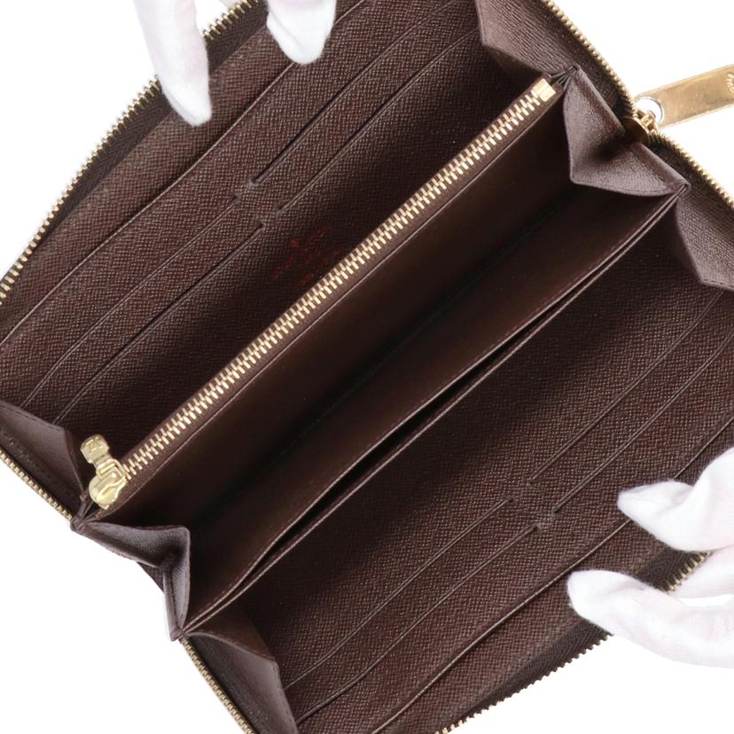 LV ルイ・ヴィトン/ジッピーウォレット/ダミエ/エベヌ/N60015//CA0***/Aランク/18