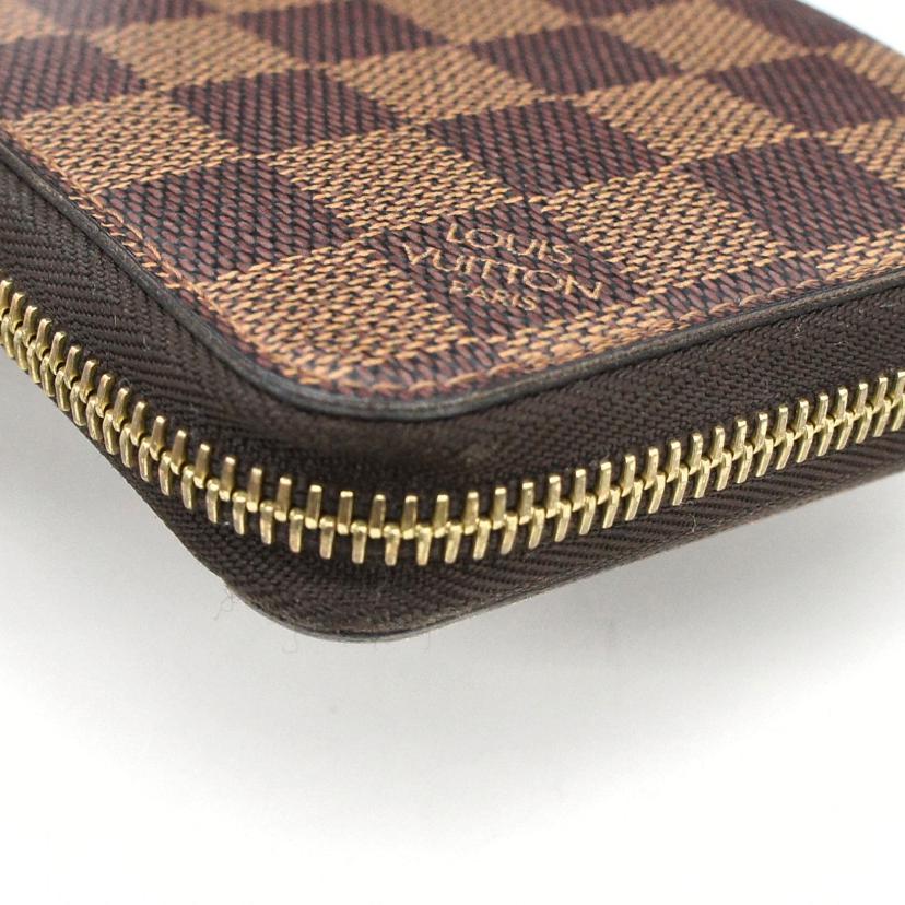 LV ルイ・ヴィトン/ジッピーウォレット/ダミエ/エベヌ/N60015//CA0***/Aランク/18