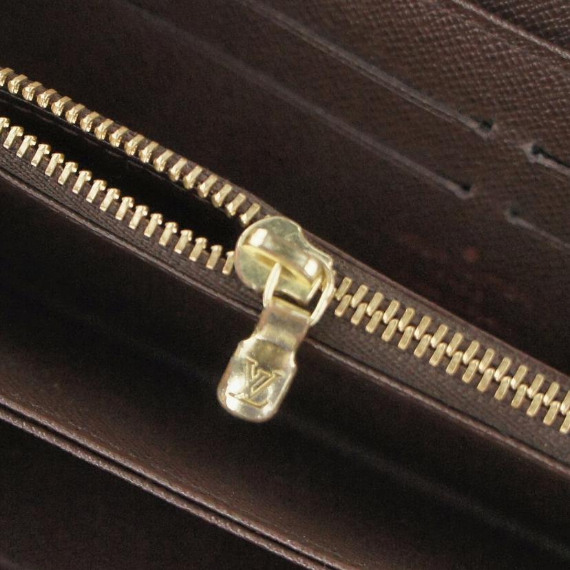 LV ルイ・ヴィトン/ジッピーウォレット/ダミエ/エベヌ/N60015//CA0***/Aランク/18