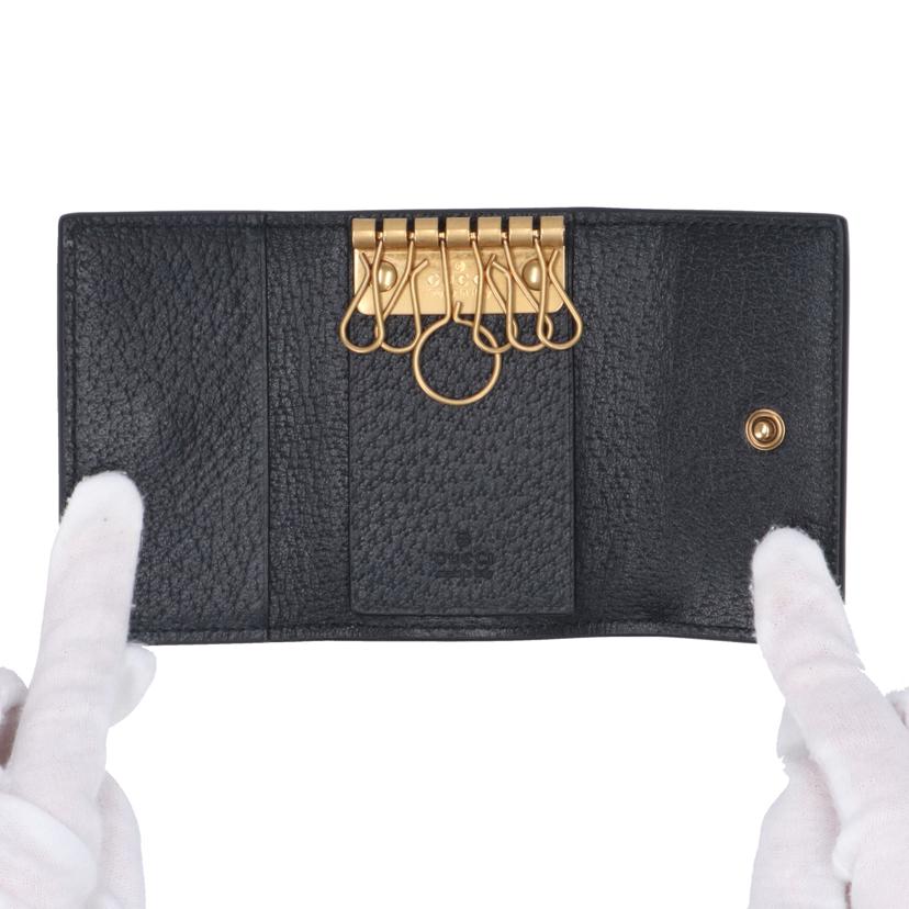 GUCCI グッチ/アニマリエ/ビー6連キーケース/523683//277*/Aランク/91