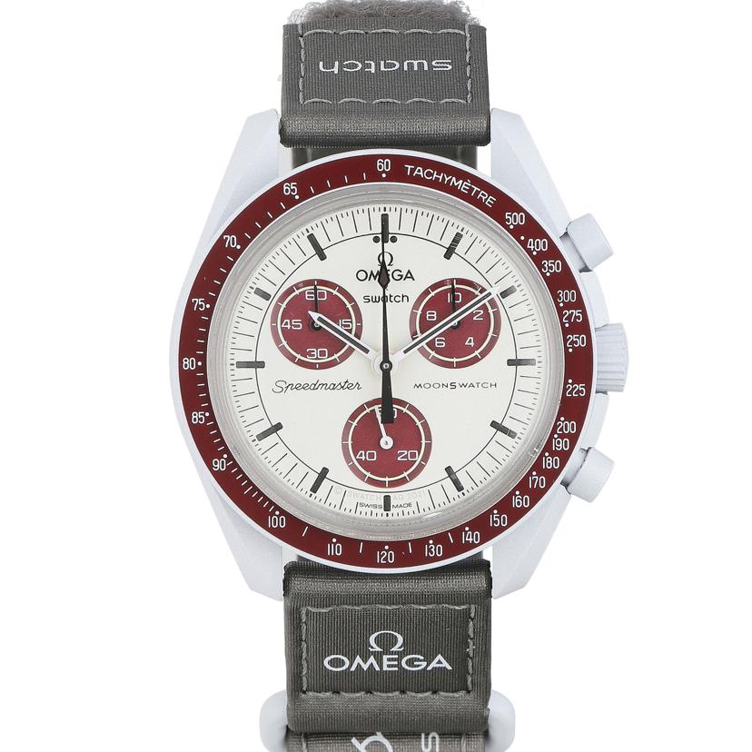 OMEGA×swatch オメガ×スウォッチ/ムーンスウォッチ MISSION TO PLUTO クオーツ/SO33M101//Aランク/05