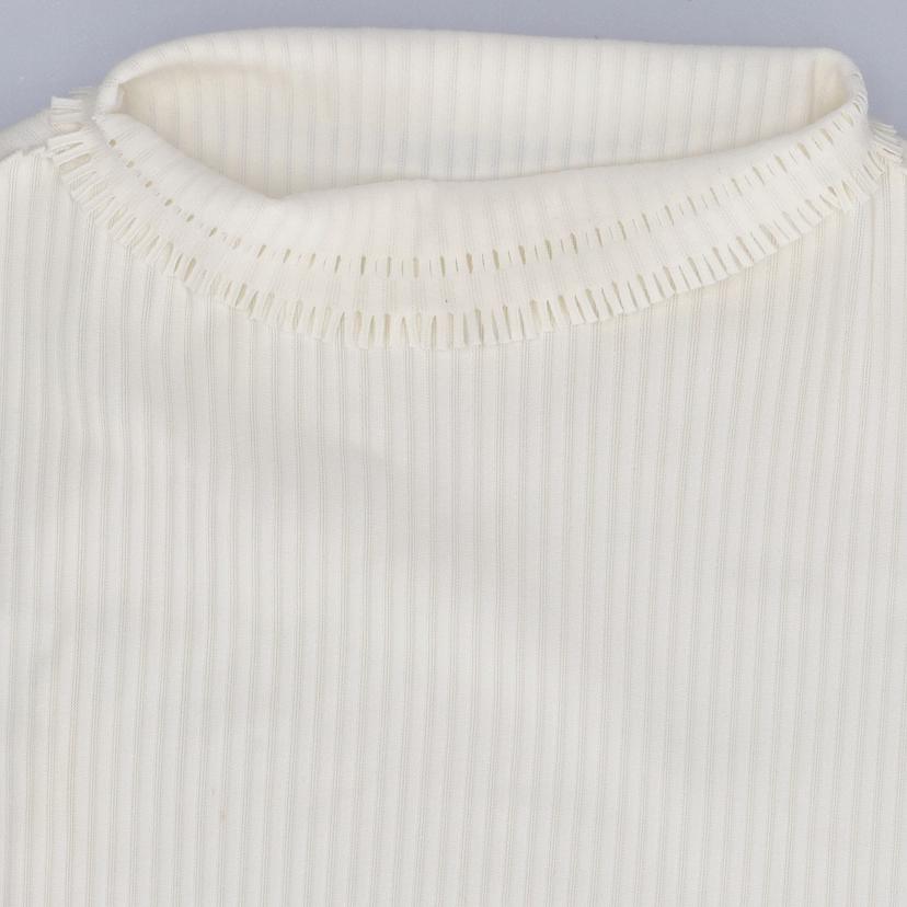 PLEATS PLEASE イッセイミヤケ イッセイミヤケ/プリーツプリーズイッセイミヤケフリンジ白半袖T//ABランク/78