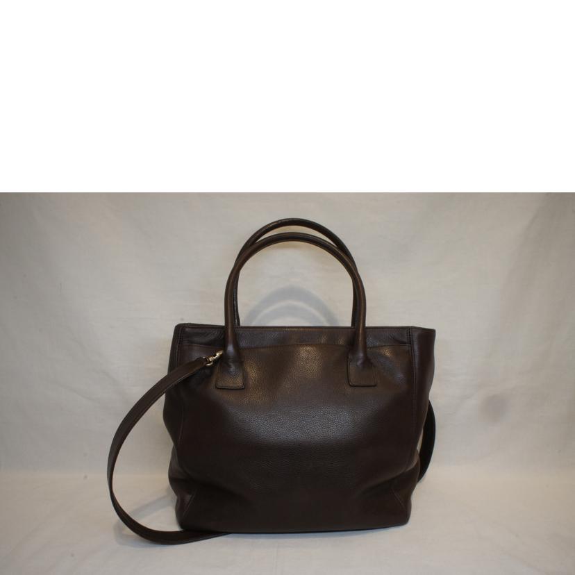 CHANEL シャネル/エグゼクティブトート2WAYブラウン//618****/ABランク/92