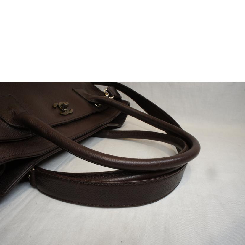 CHANEL シャネル/エグゼクティブトート2WAYブラウン//618****/ABランク/92