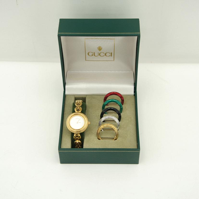 GUCCI グッチ/チェンジベゼルウォッチ/レディース/クオーツ/11/12.2//172****/Aランク/92