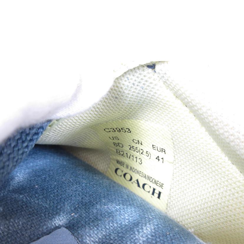 COACH コーチ/COACH キャンバススニーカー 25.5cm/C3953//Bランク/70