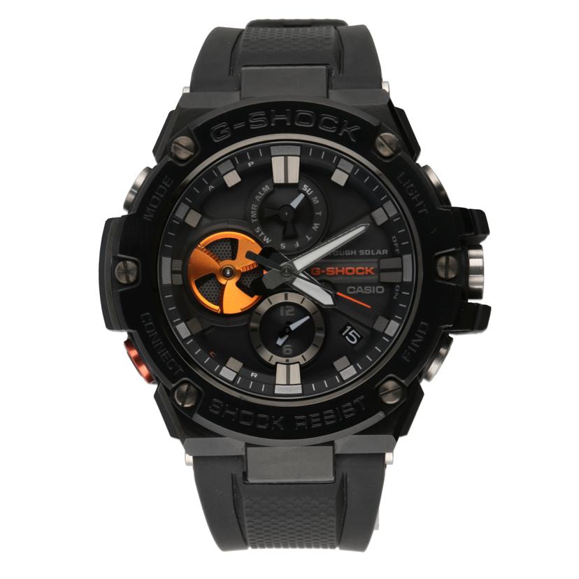 CASIO カシオ/G-SHOCK/G-STEEL/ソーラー×BlueTooth/GST-B100B-1A4DR//003*****/Aランク/19