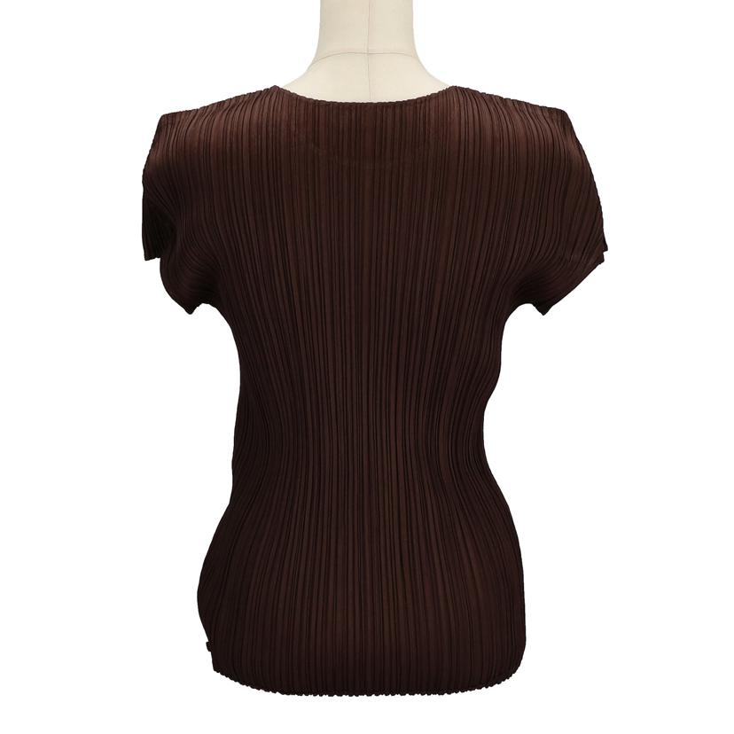 PLEATS PLEASE イッセイミヤケ/プリーツプリーズ 半袖T茶//ABランク/78