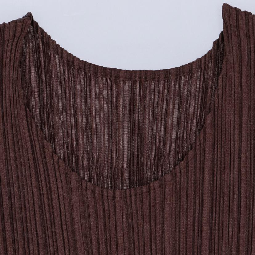 PLEATS PLEASE イッセイミヤケ/プリーツプリーズ 半袖T茶//ABランク/78