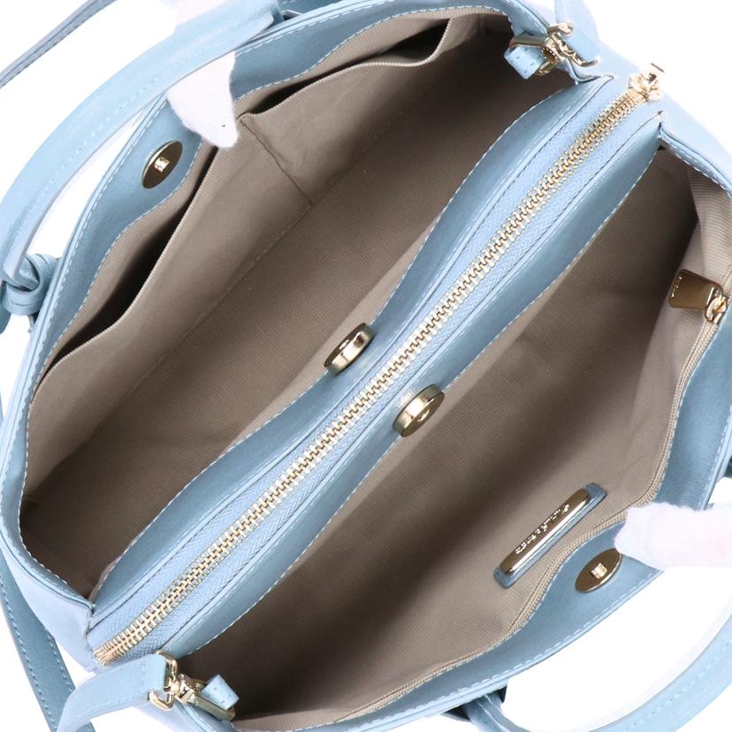 FURLA フルラ/テッサ/2WAYショルダーバッグ/ライトブルー//Aランク/18