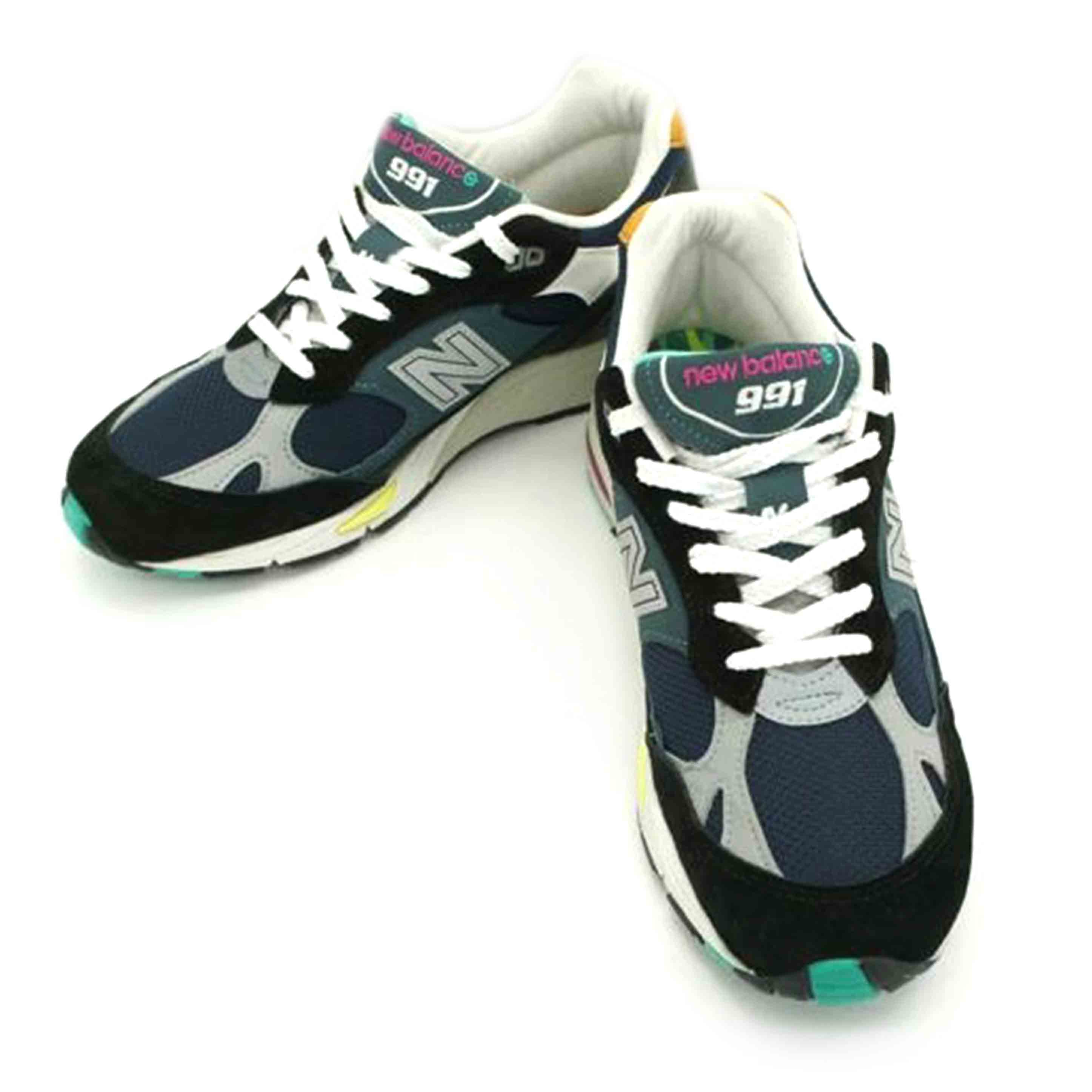 NB ニューバランス/991/メイドインイングランド/ブラック/ブルー/M991MM//サイズ:UK表記8/Aランク/75