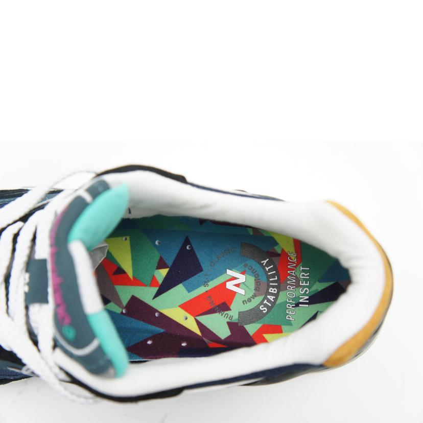 NB ニューバランス/991/メイドインイングランド/ブラック/ブルー/M991MM//サイズ:UK表記8/Aランク/75