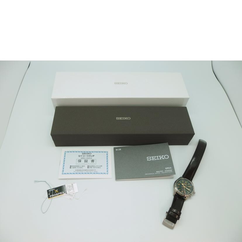 SEIKO セイコー/プロスペックス・アルピニスト/裏スケルトン/オートマチック/SBEJ005//390***/ABランク/82